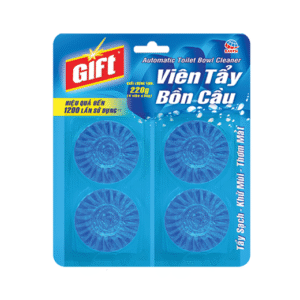 Viên tẩy bồn cầu Gift (vỉ 4 viên*55g)