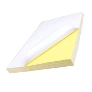 Giấy Decal A4 Đế Vàng