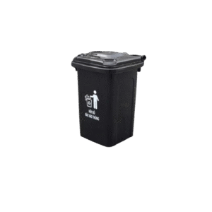 Thùng Rác Công Nghiệp 30 Lít Màu Đen