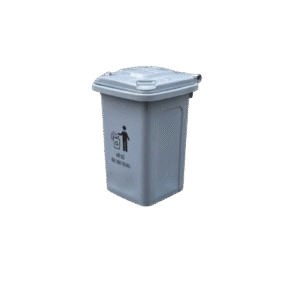 Thùng Rác Công Nghiệp 30 Lít Màu Xám